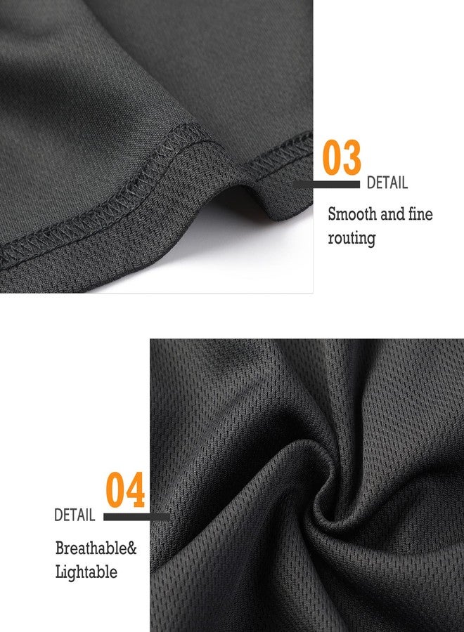 Surenow شورت رياضي رجالي من Surenow، مناسب للجري والتمارين الرياضية، بطول 3 بوصات، خفيف الوزن، يسمح بمرور الهواء، مزود بجيوب، لون أسود - Image 5